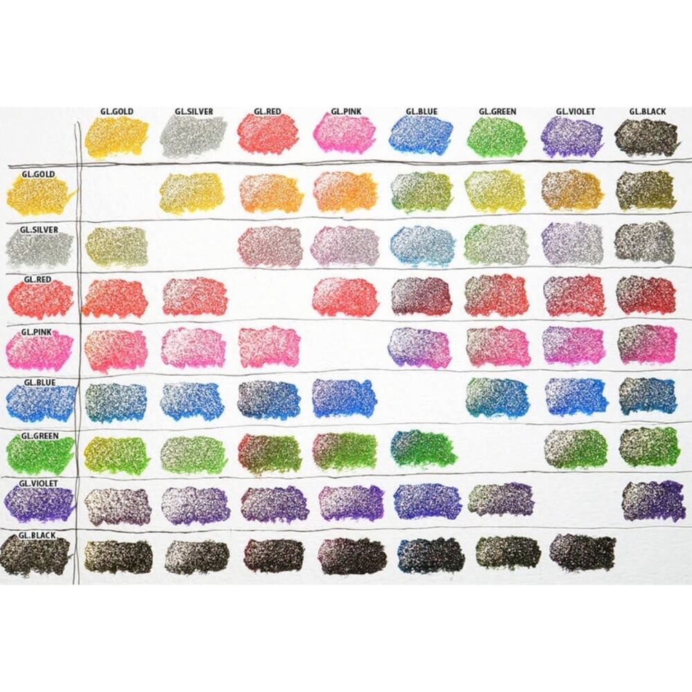 Wink of Stella Brush Tip Glitter Pen 080 Violet - Picture 2 of 3